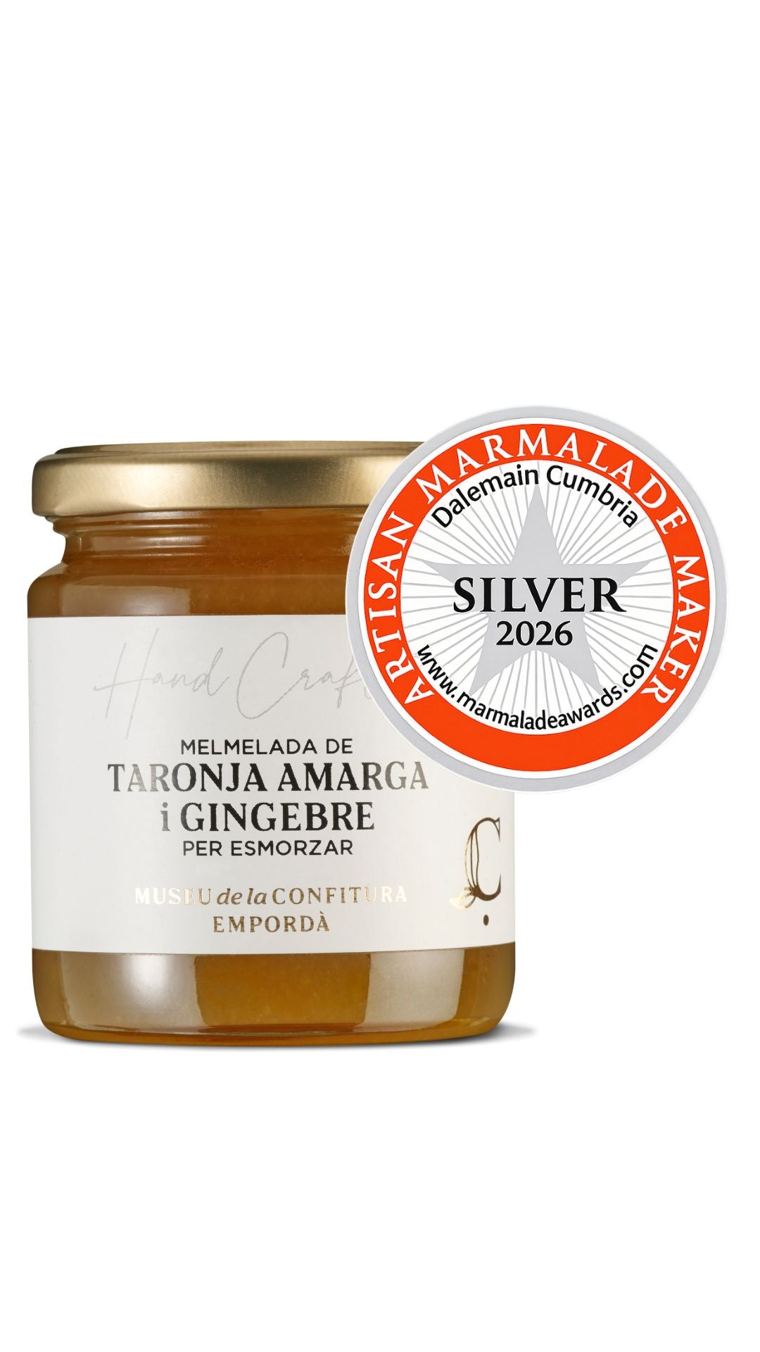 Melmelada de taronja amarga i gingebre 300gr