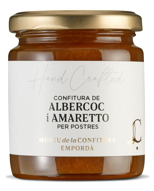 Confitura d'albercoc i Amaretto 300gr