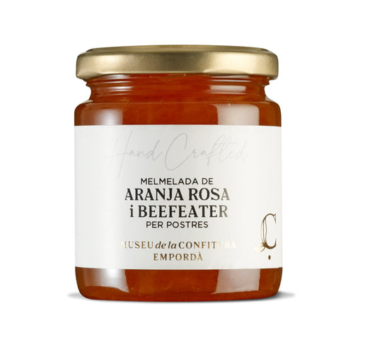 Melmelada d'aranja i Beefeater 300gr