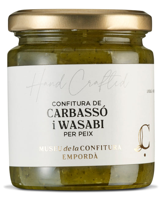Confitura de carbassó i wasabi 300gr