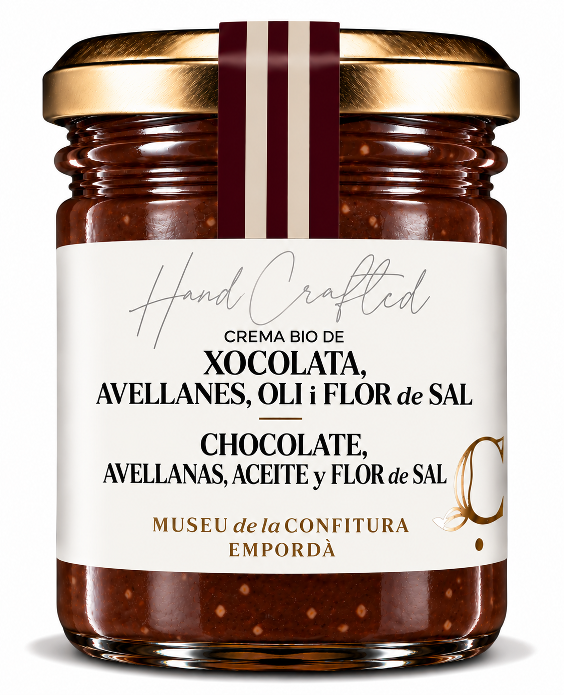 Crema de xocolata orgànica i avellanes