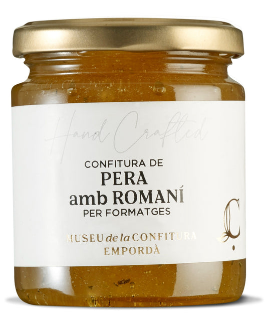 Confitura de pera amb romaní 300gr