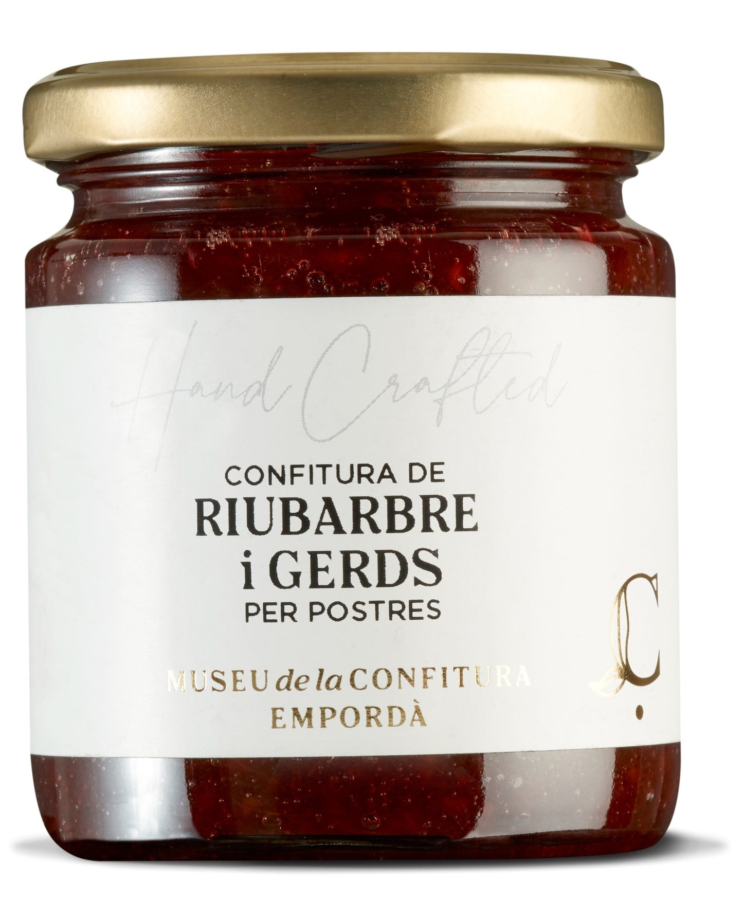 Confitura de riubarbo i gerds 300gr