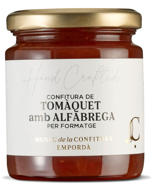 Confitura de tomàquet i alfàbrega 300gr