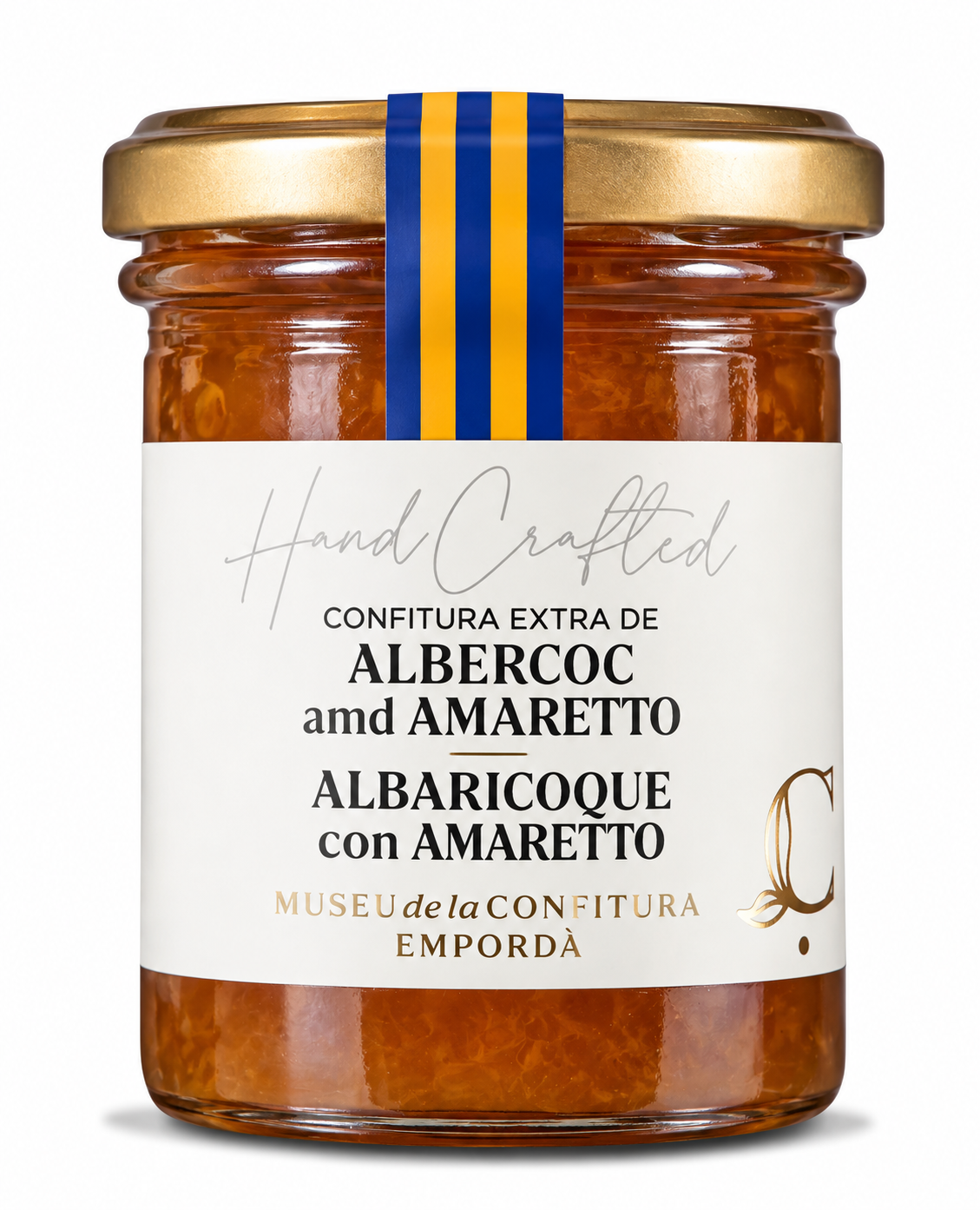 Confitura de albaricoque y Amaretto 255gr