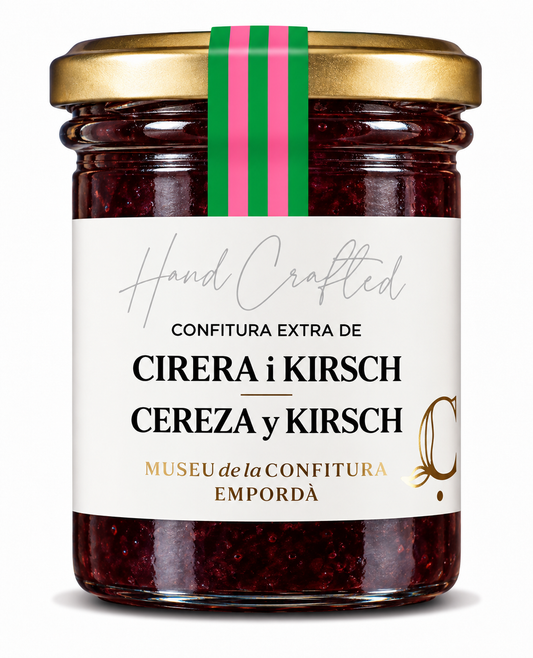 Confitura de cirera i Kirsch 300gr