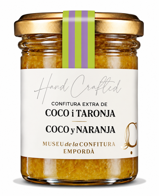 Confitura de coco i taronja 300gr