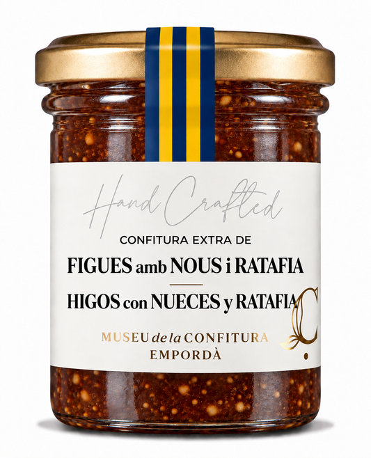Confitura de figues, nous i Ratafia 300gr
