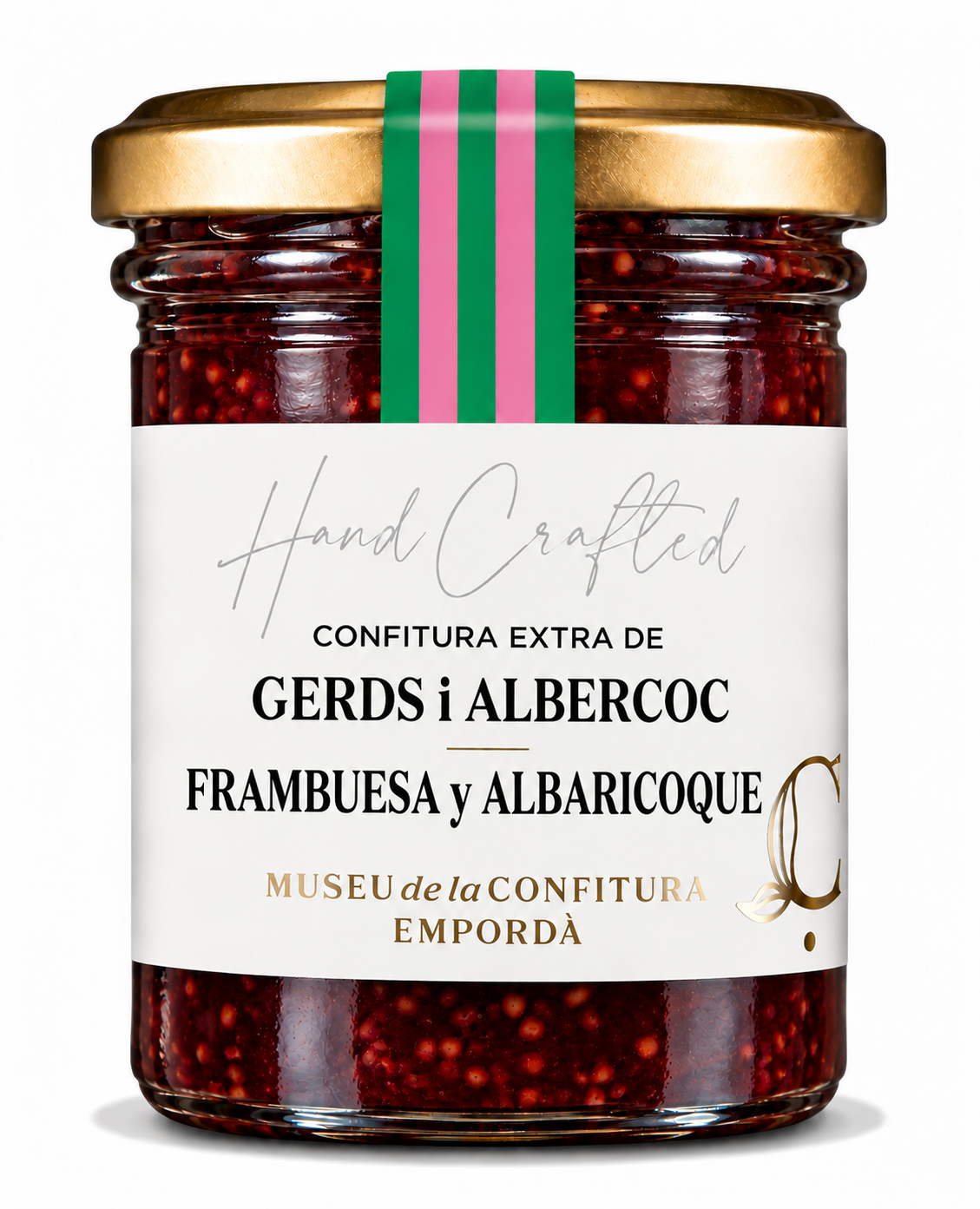 Confitura de gerds i albercoc 300gr