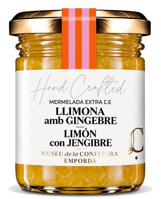 Mermelada de limón y jengibre 255gr