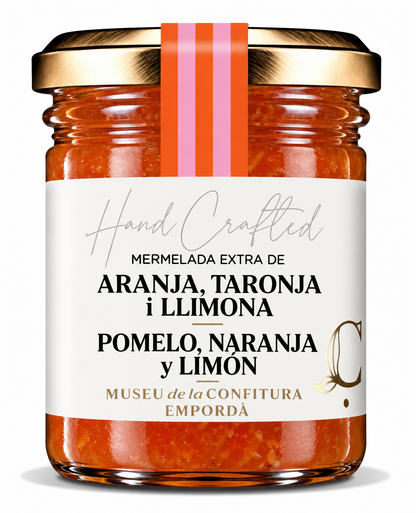 Mermelada de pomelo, naranja y limón 255gr