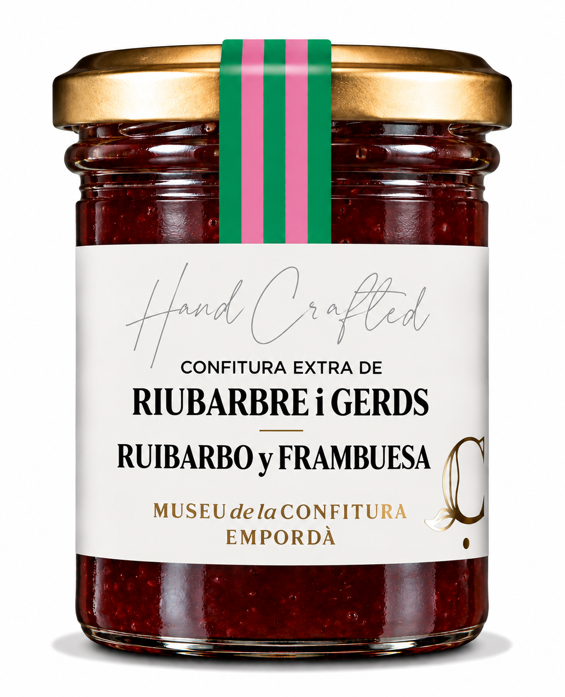 Confitura de riubarbo i gerds 300gr
