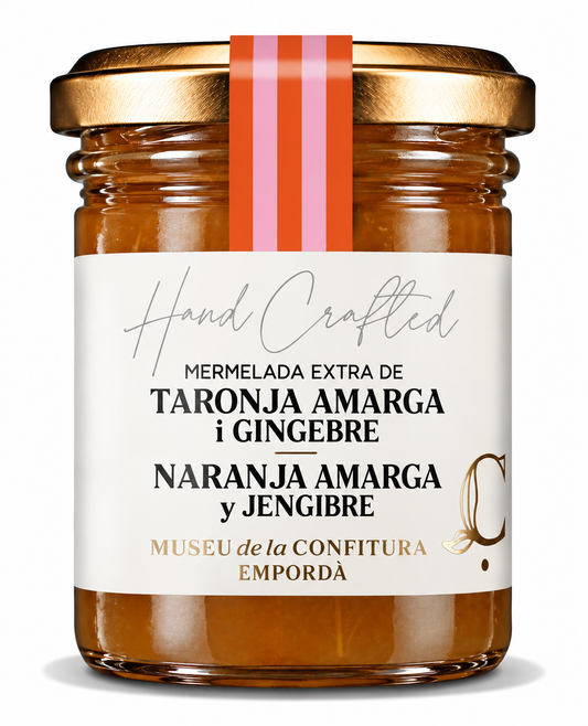 Melmelada de taronja amarga i gingebre 300gr