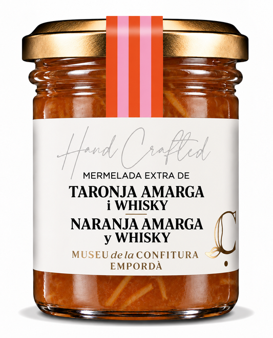 Melmelada de taronja amarga i Whisky 300gr