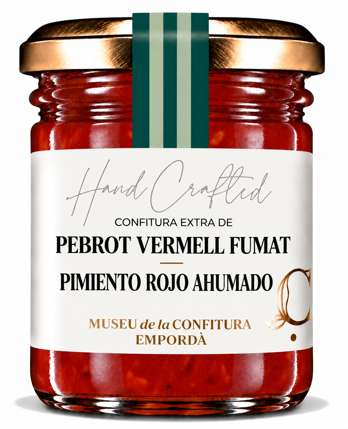 Confitura de pebrot vermell fumat 300gr