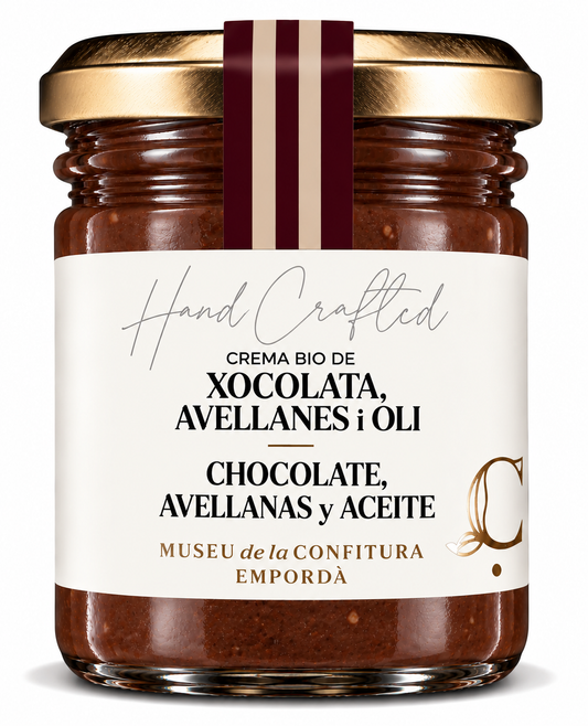 Crema de chocolate orgánico y avellanas 250gr