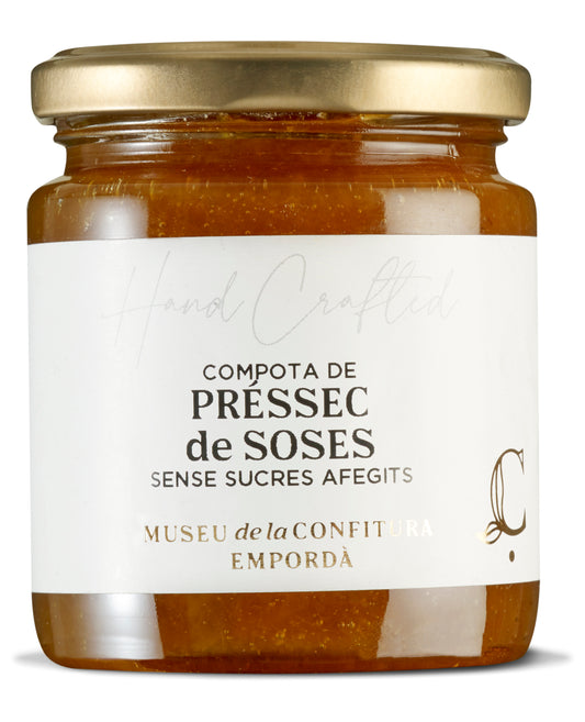 SIN AZÚCAR Compota de melocotón 300gr